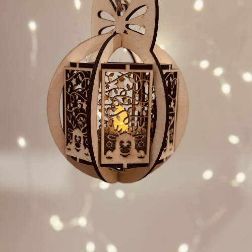 Boule de Noël - Rennes