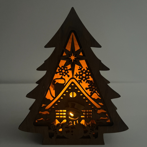 Sapin Bonhomme de neige