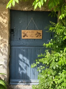 Plaque décorative en bois L’atelier de papa