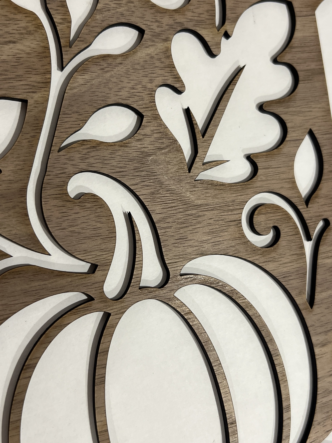 Décoration murale automne en bois – Collection Trésors d’Automne – Image 3